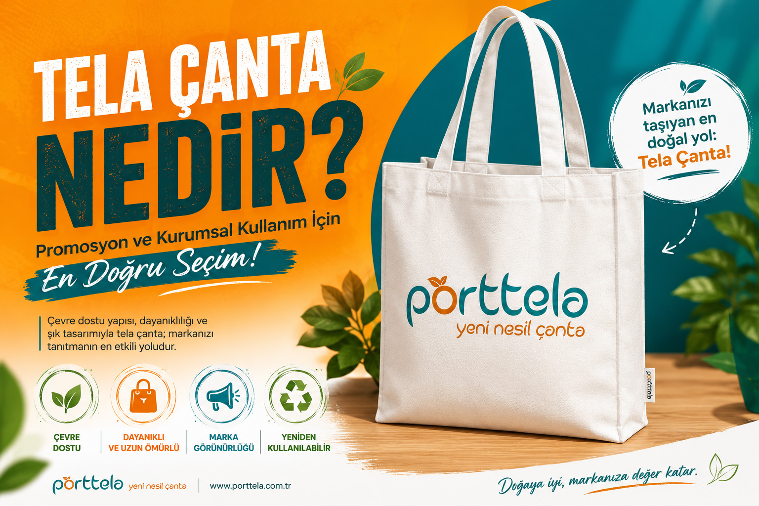 Tela Çanta Nedir? Promosyon ve Kurumsal Kullanım İçin En Doğru Seçim